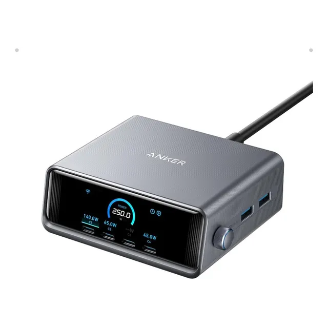 Anker Prime Ultra-Fast Charging (250W, 6 ports GaNPrime)