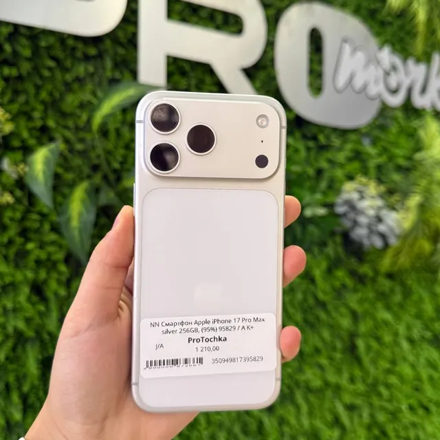 iPhone 17 Pro Max 256GB Silver