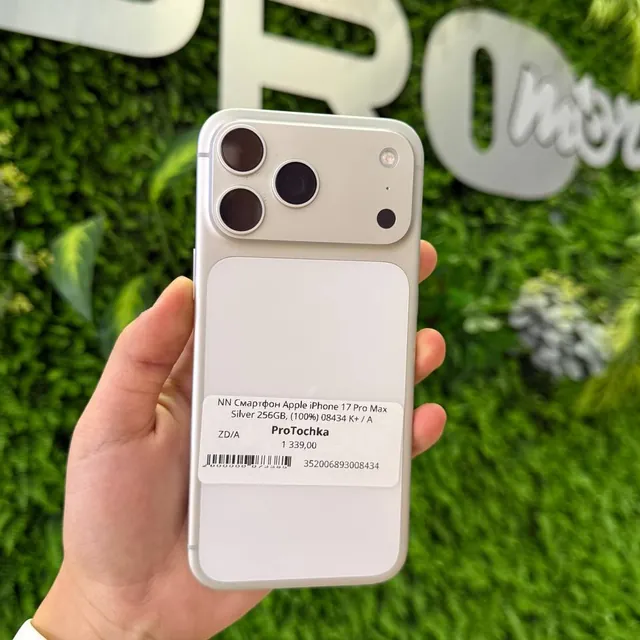 iPhone 17 Pro Max 256GB Silver
