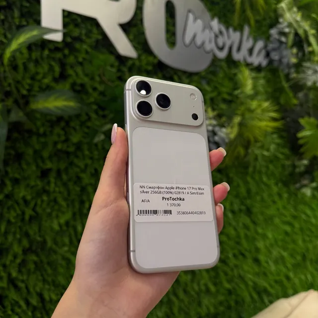 iPhone 17 Pro Max 256GB Silver