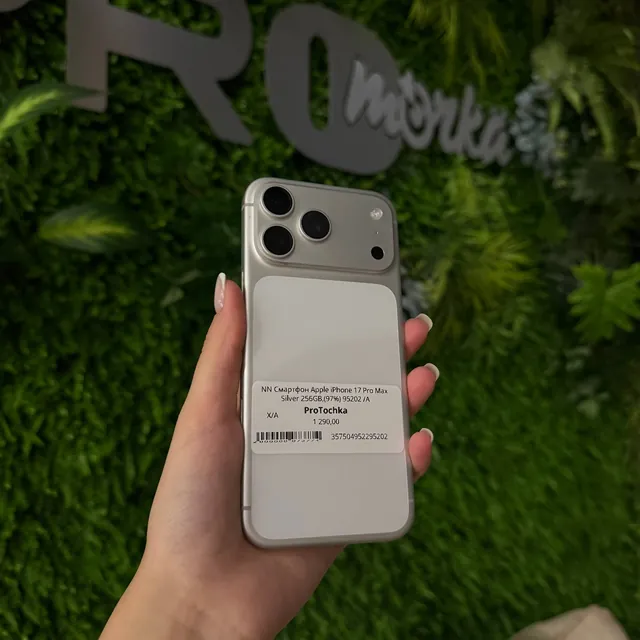 iPhone 17 Pro Max 256GB Silver