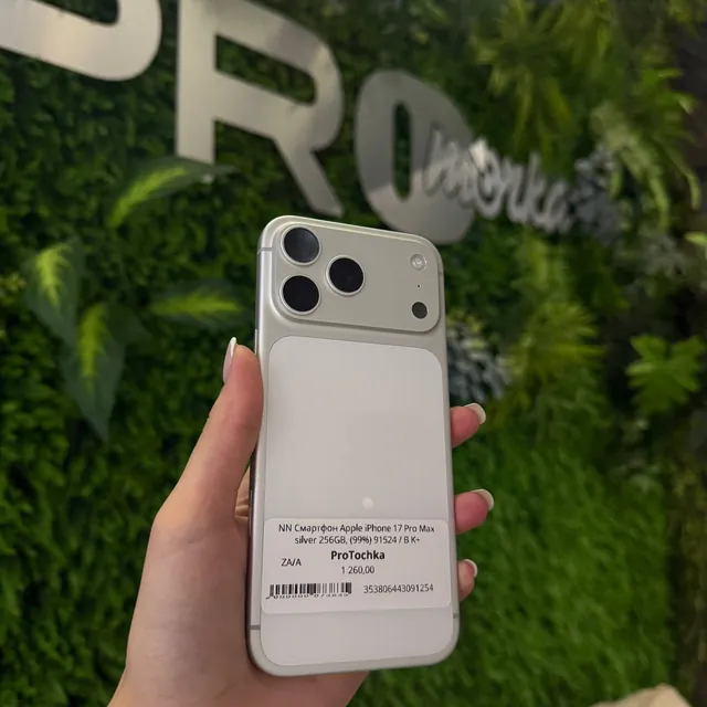 iPhone 17 Pro Max 256GB Silver