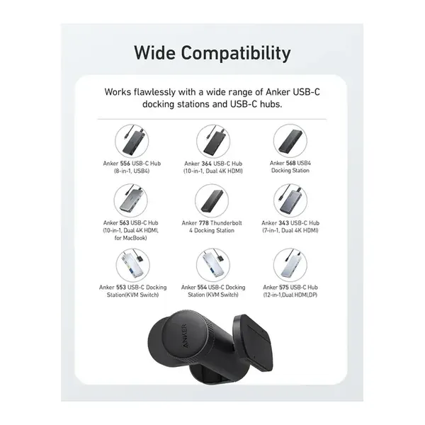 Anker Thunderbolt 5-4 Ultimate Performance Docking Station