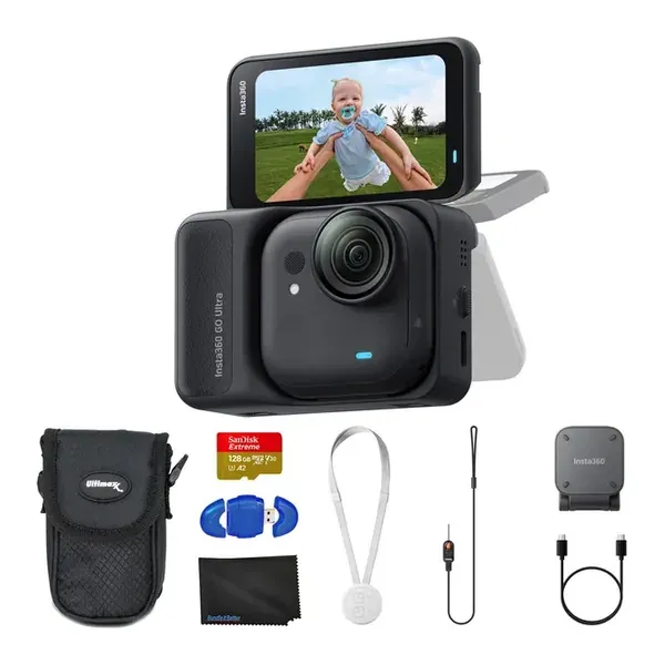 Insta 360 Go Ultra Tiny Hands-Free 4k Cam