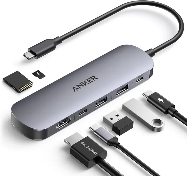 Anker Ultra Nano Hub USB-C (7in1, 4K HDMI)