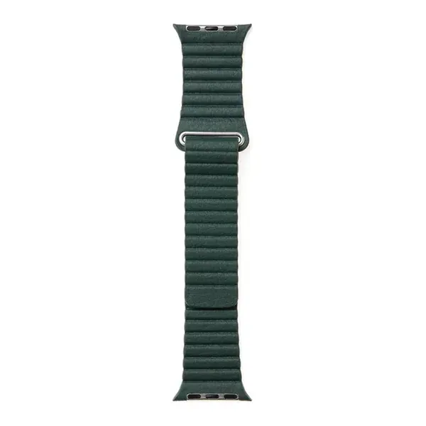 Watchband for Apple Watch Santa Barbara Genuine Woven+Magnetic RYNBLK 42/44/45