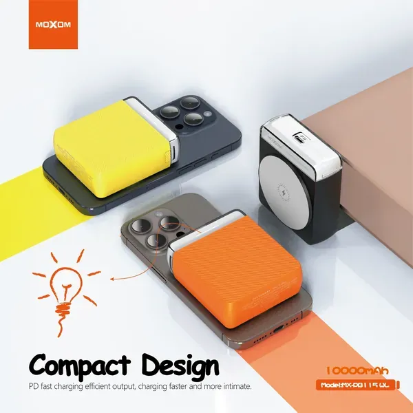 Vizzon Magnetic Power Bank 10000mah 15W-PD20W